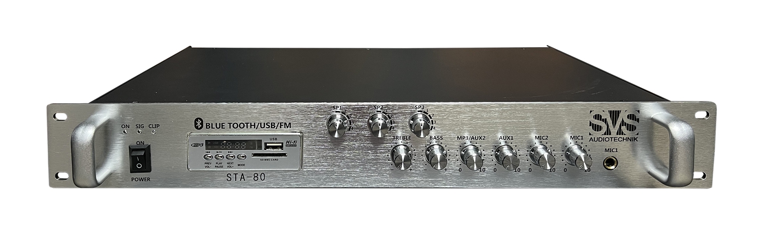 SVS Audiotechnik STA-80 Микшер-усилитель для систем Public Address в Нягани