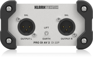 Klark Teknik DI 22P пассивный стерео директ-бокс в Нягани