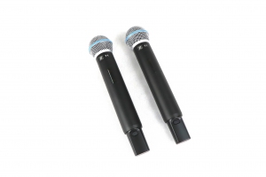 RFIntell QL7R/T1-A 651,800-683,400 МГц 2-канальная радиосистема с 2-мя ручными микрофонами в Нягани