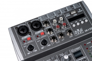 SVS Audiotechnik mixers AM-4 DSP Аналоговый микшерный пульт, 4-канала в Нягани